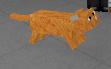 A deep fried cat in Cook Burgers!